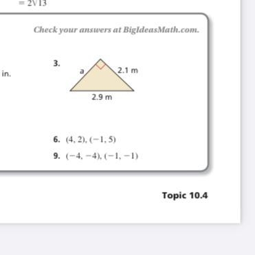 I need help with #3. Please help. I have to show all work so please explain-example-1