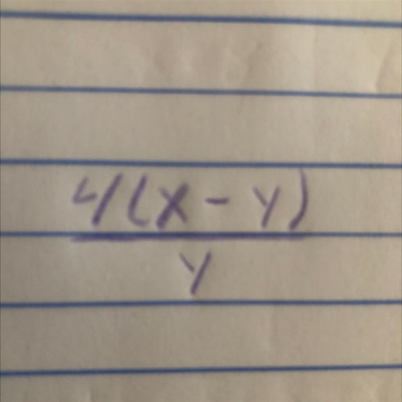 Evaluate the expression where x=5 and y =2-example-1