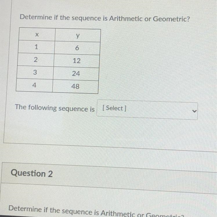 i’m kinda confused on what arithmetic and geometric is? i don’t understand this question-example-1