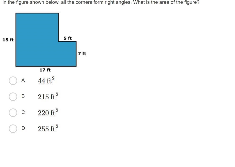 30 points!! In the figure shown below, all the corners form right angles. What is-example-1