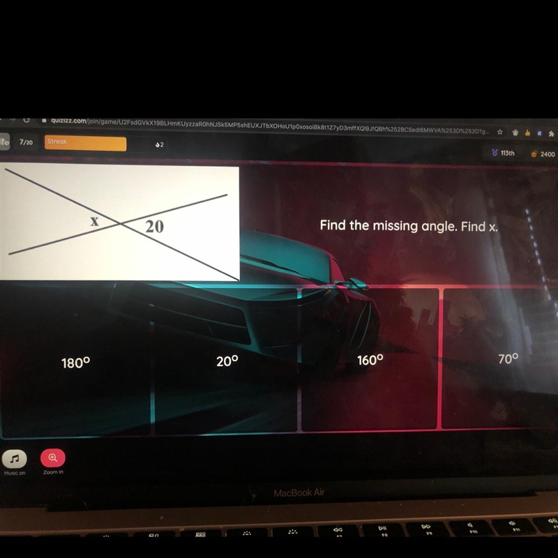 Find the missing angle. Find x-example-1