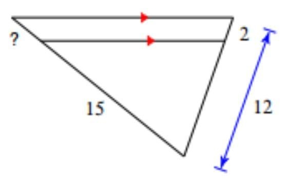 Question 1 options: 3 8 12 2.5-example-1