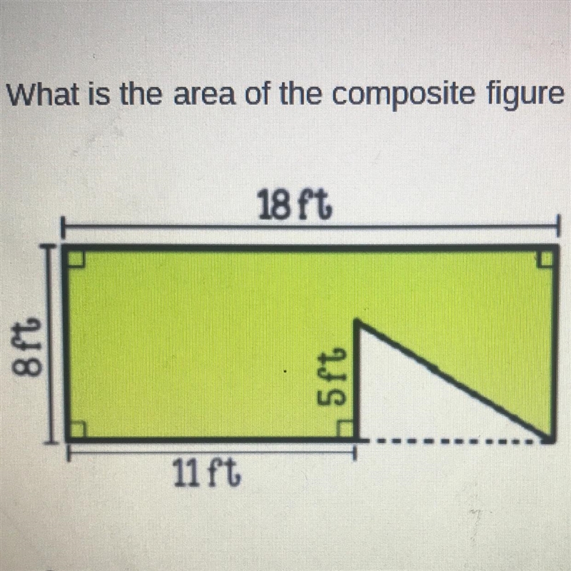 What is the area of the composite figure-example-1