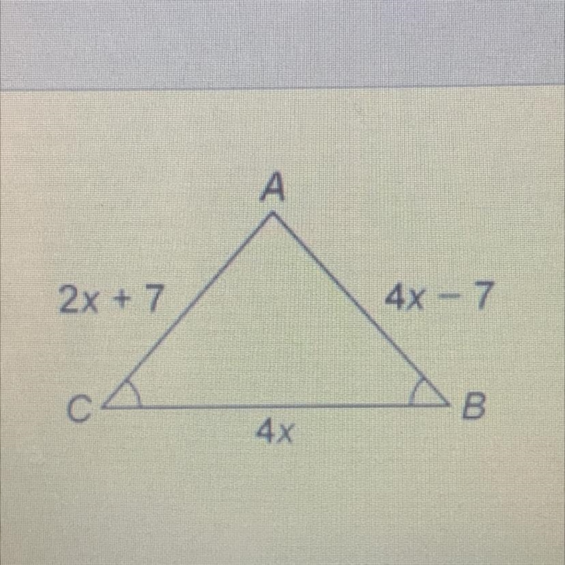 What is the length of side BC of the triangle?-example-1