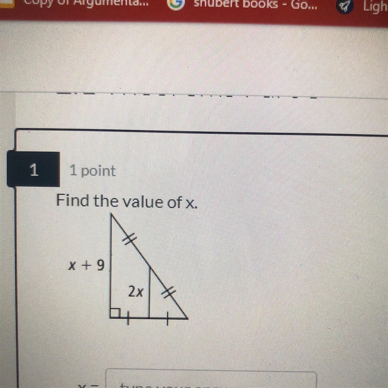 Find the value of x.-example-1