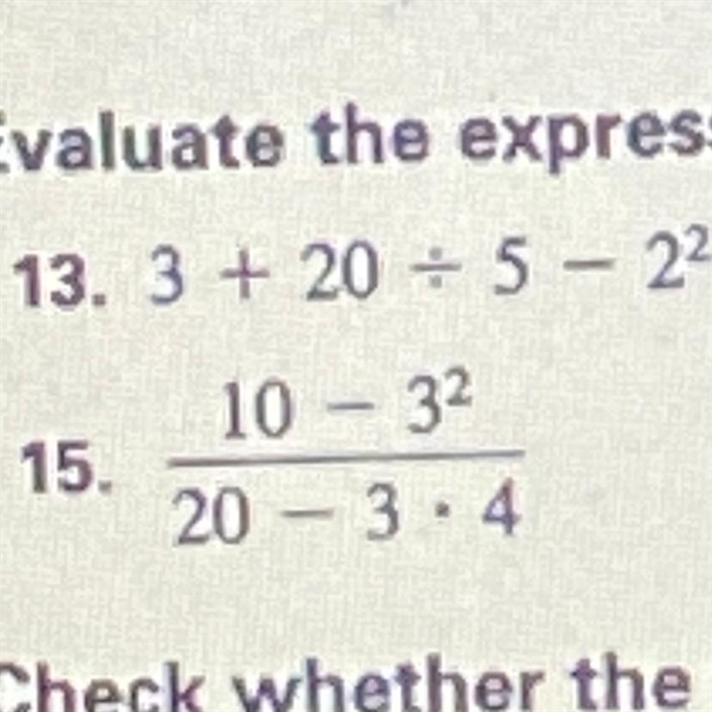 Evaluate the expression-example-1