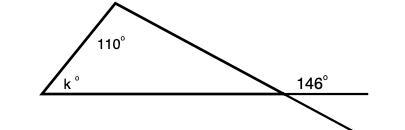 Find the missing angle according to the Triangle Exterior Angle Theorem-example-1