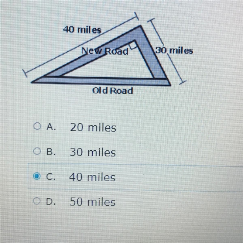 PLEASEE Helpp A new road was built to reroute traffic around the park, as shown in-example-1