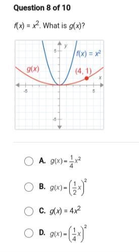 F(x) = x^2. What is g(x)?-example-1