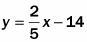 8. Write an equation for a line that is parallel to the given line and that passes-example-3