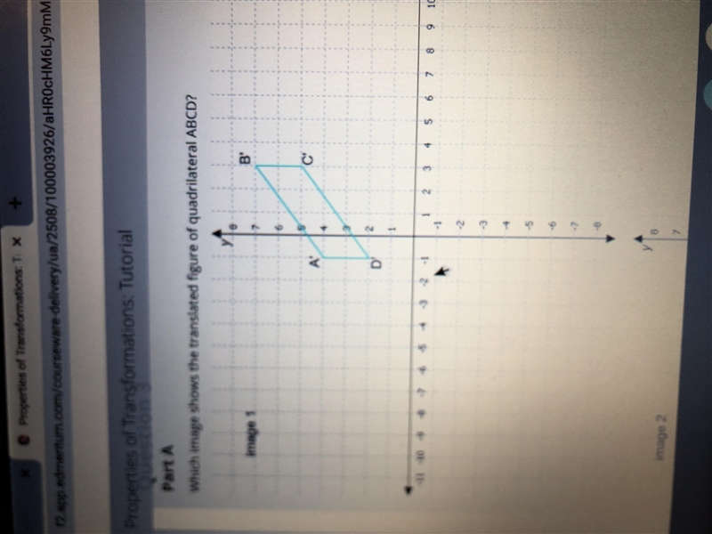 Which image shows the translated figure of quadrilateral ABCD"?-example-1