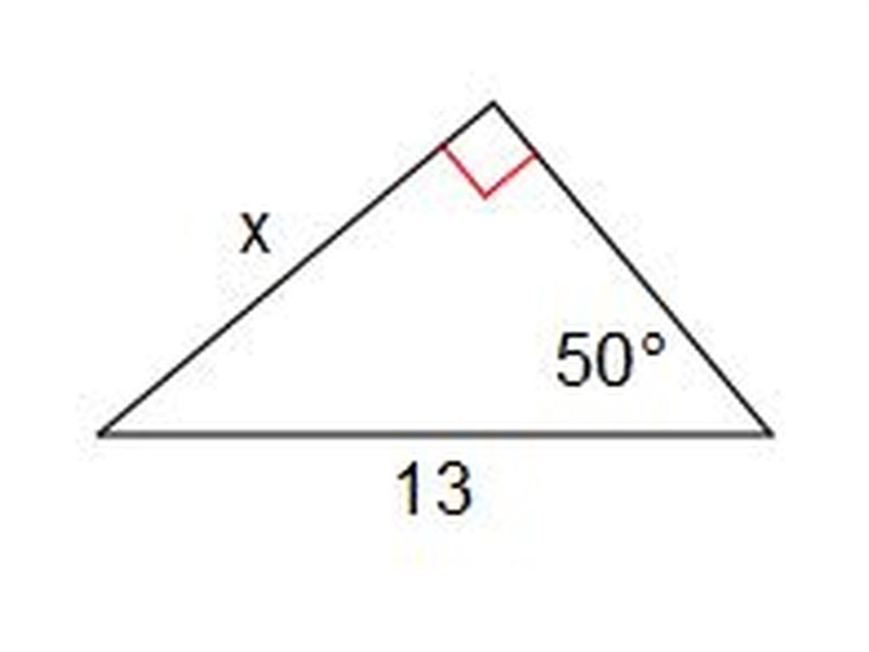 HELP Which Trig ratio should be used to find the missing side? A.Sin B.Cos C.Tan-example-1