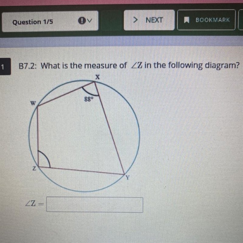 What is the measure of-example-1