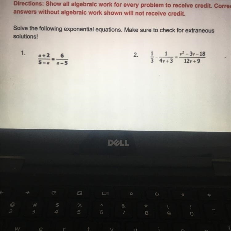 I need to show work it’s algebra 2-example-1