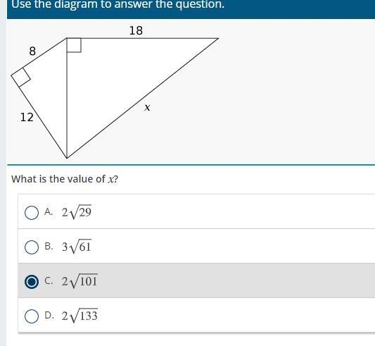 What is the value of x ???-example-1