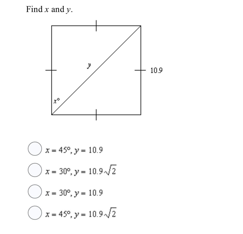 Geometry help!! Find x and y.-example-1