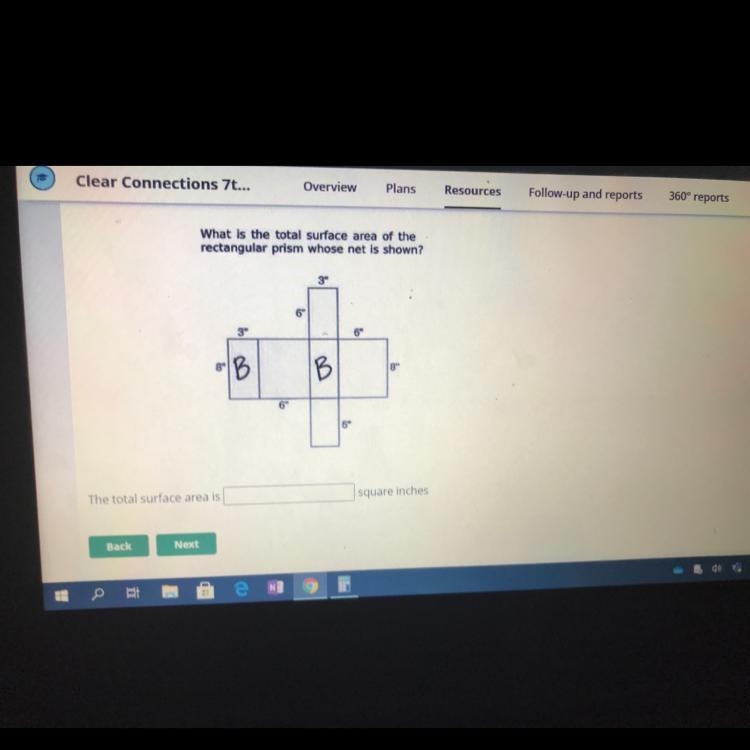 The total surface area is _ square centimeters no freaking links bro-example-1