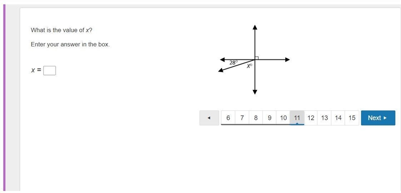 What is the value of x? Enter your answer in the box. X=l_l-example-1