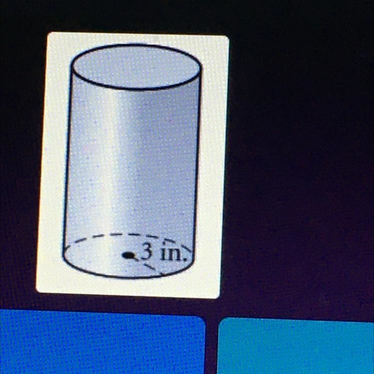 Find the Volume if the height is 10 cm and radius 3 cm? hurry I’ll give 10 points-example-1