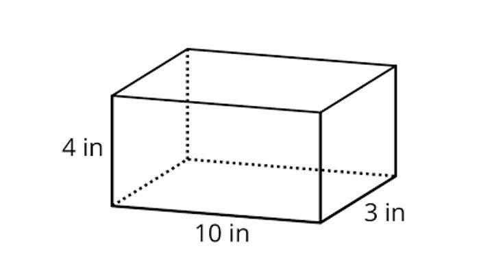 Find the SURFACE AREA of the rectangular prism. Show your work.-example-1