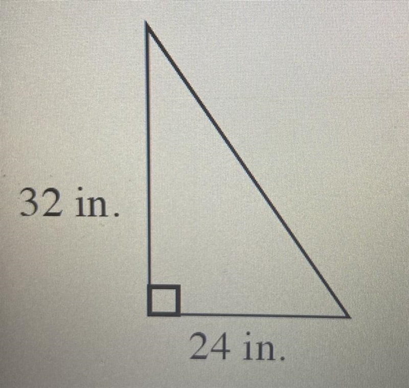 Find the length of the missing side-example-1