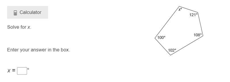 20 points Solve for x. Enter your answer in the box. X=-example-1