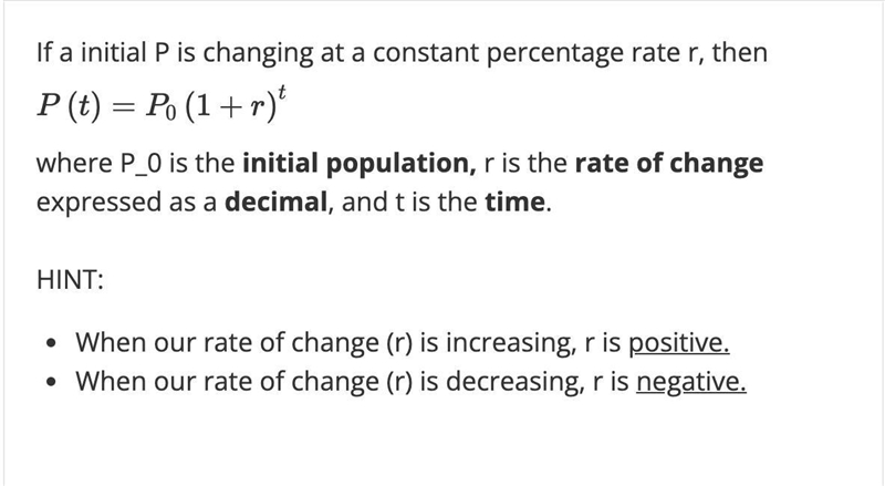 Write an exponential function that satisfies the given conditions: - Initial mass-example-1