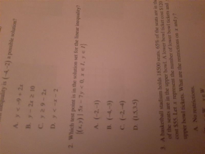 Can you help me understand question number 2?-example-1