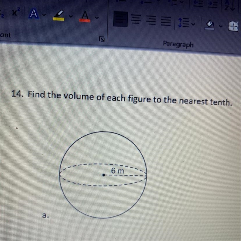 Find the volume of the figure to the nearest tenth.-example-1