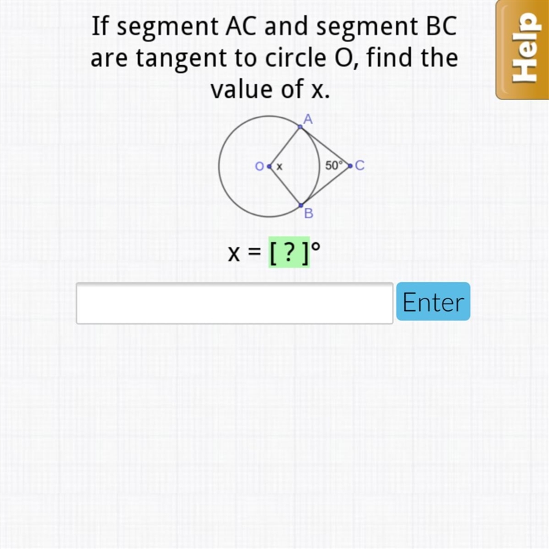 Find the value of x. geometry!-example-1