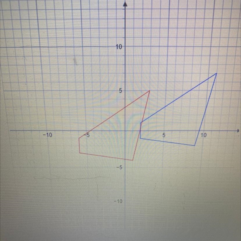 ANSWER ASAP DONT SEND A FILE. IS THIS SHAPE A ROTATION, REFLECTION,TRANSLATION, DILATION-example-1