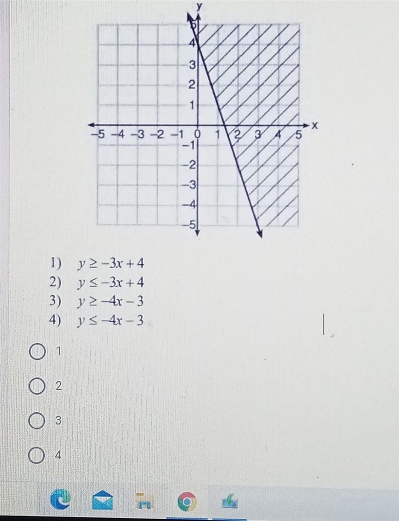 Which inequality is represented in the graph below​-example-1