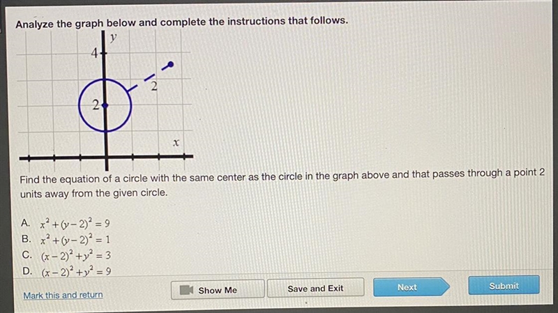 Analyze the graph below and complete the instructions as follows.-example-1