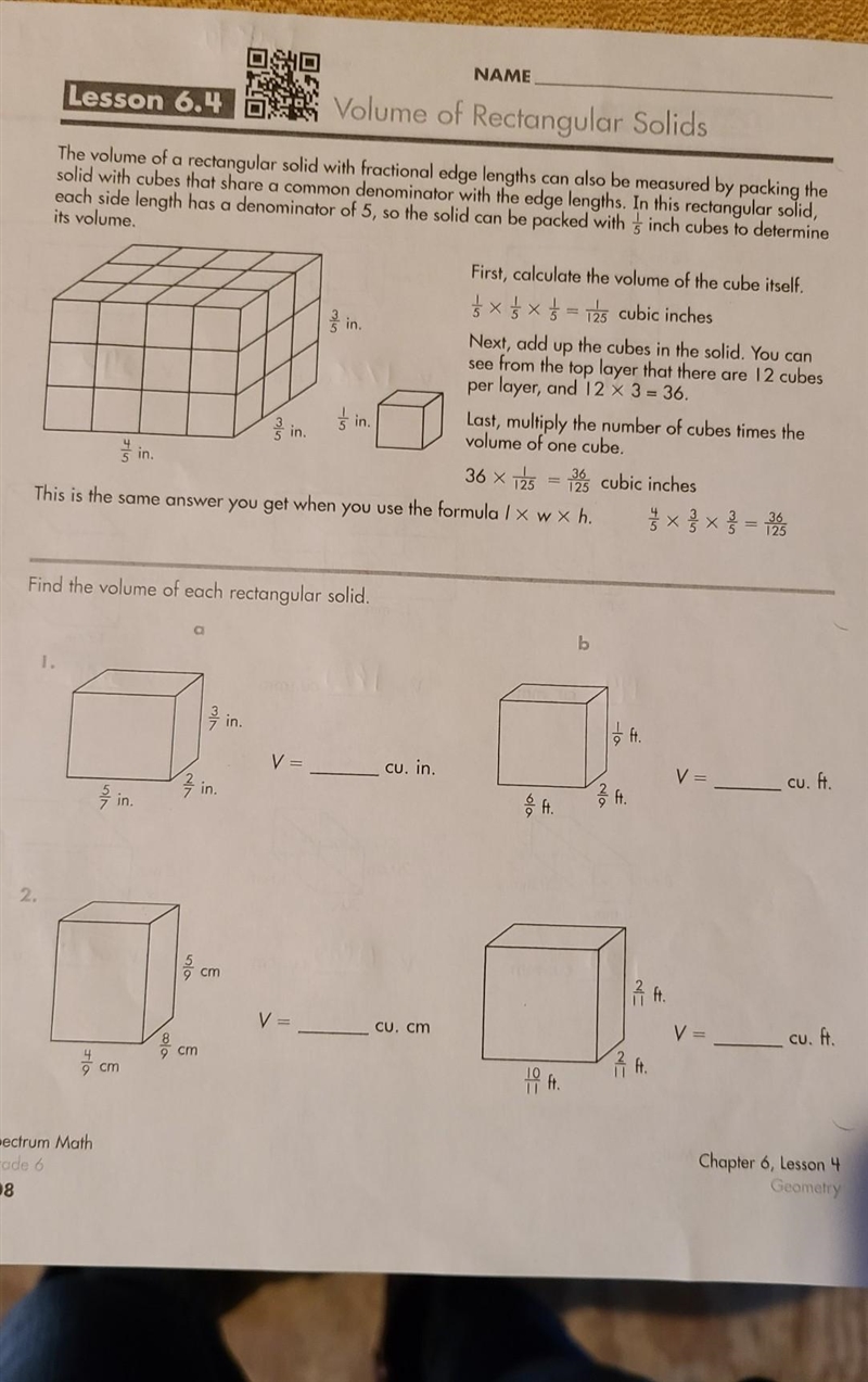 How do you do number 1? how do you find how many cubes fit​-example-1