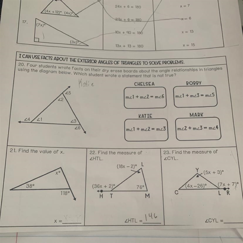 Can some pls help! With numbers : 21, 22, 23 pls!!-example-1