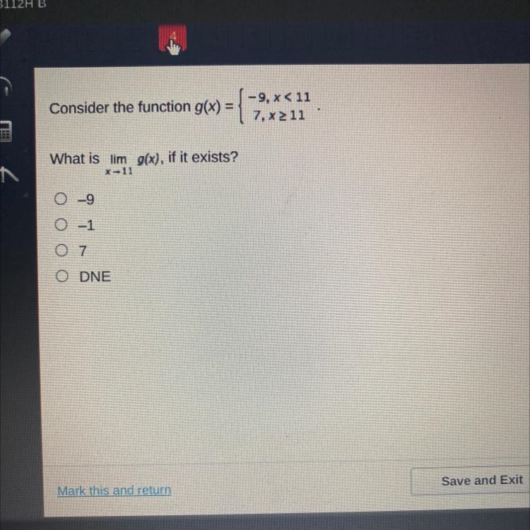 Consider the function g(x)-example-1