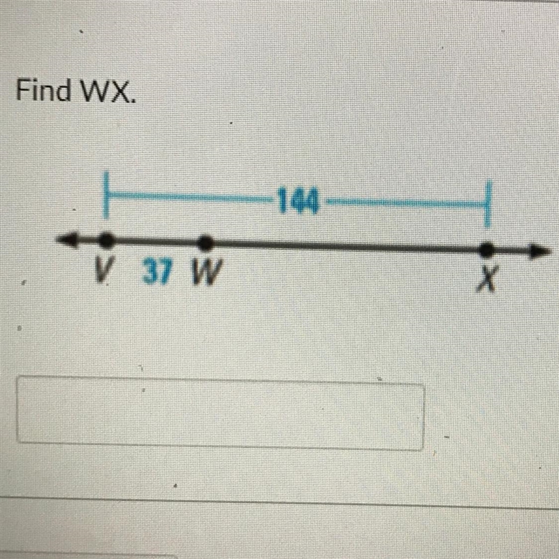 Find WX. 144 V 37 W X-example-1