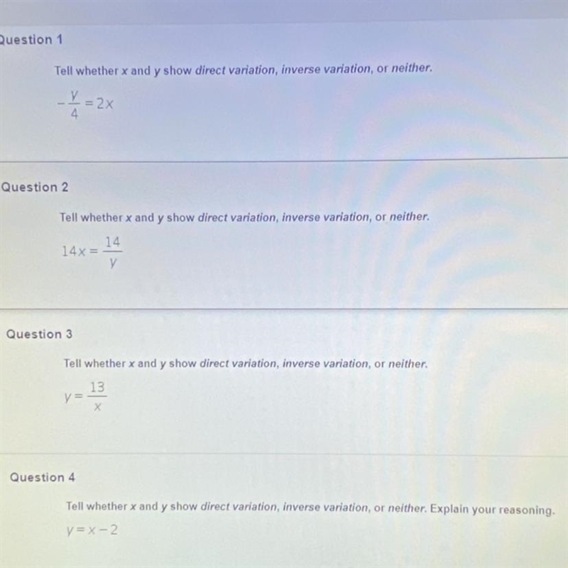 Please help with questions 1-4.-example-1