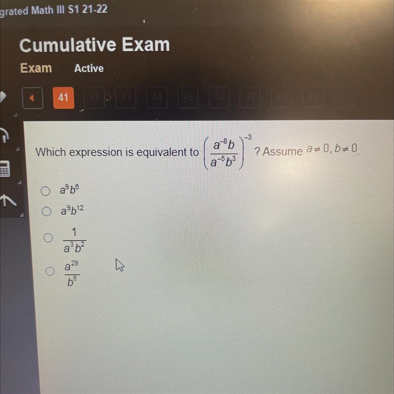 Which expression is equivalent to-example-1