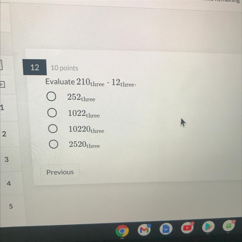 Evaluate 210three x 12three-example-1