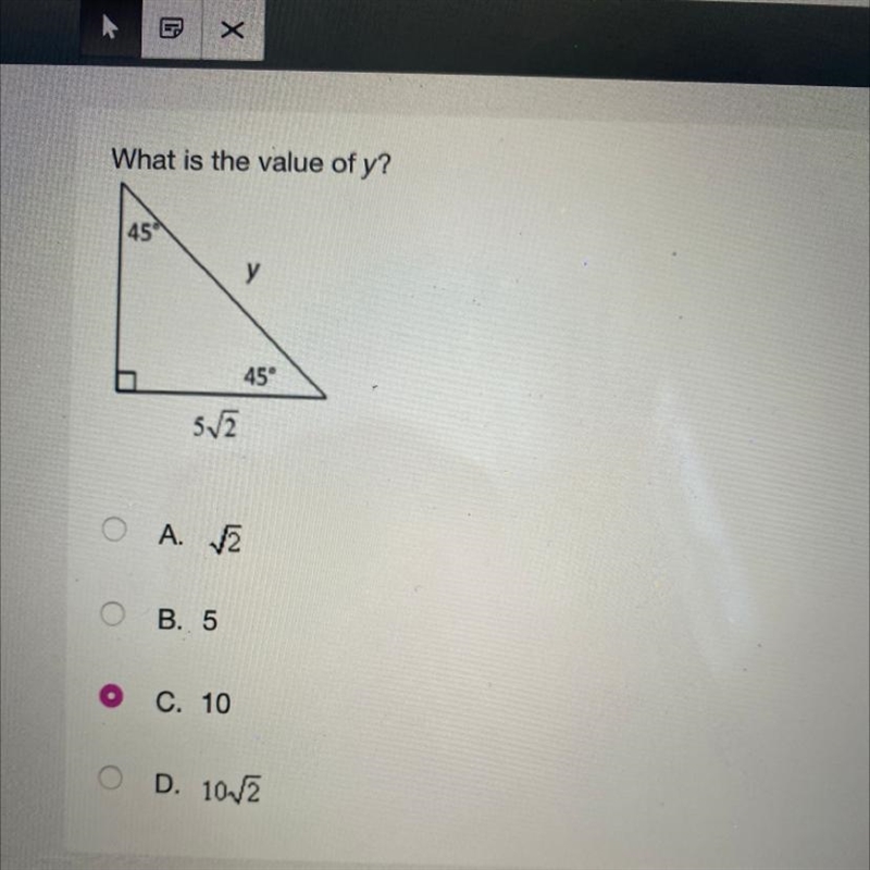 What is the value of y?-example-1