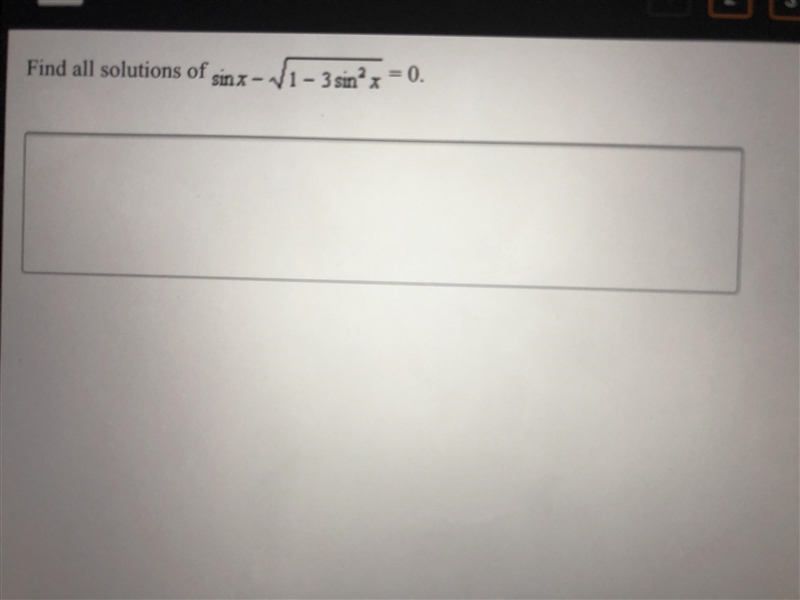 Find all solutions of-example-1