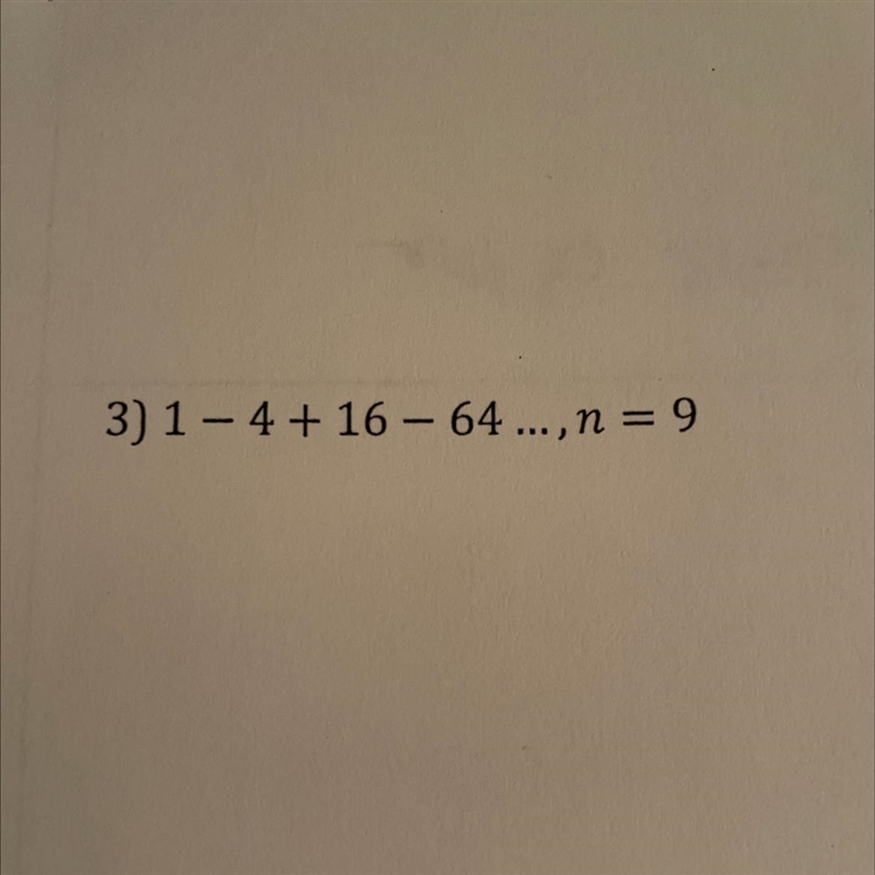 What is the geometric series? Please evaluate. I will report if you copy.-example-1