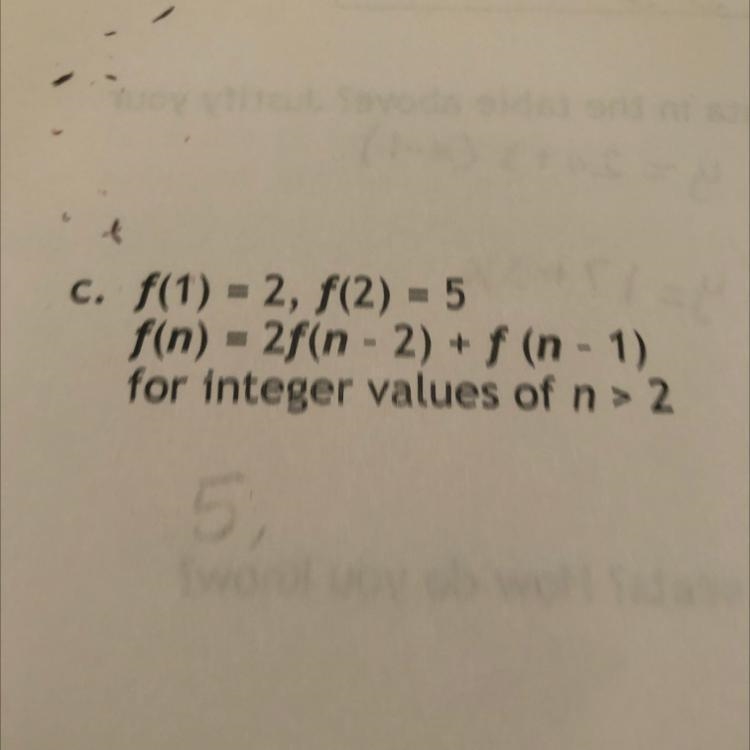 Hellpppppppppp!!!!!!!! Find the first 4 terms of this sequence useing recursive definition-example-1