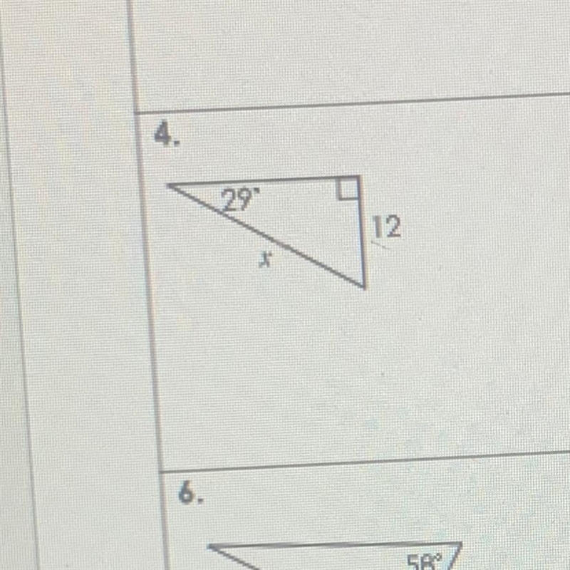 Solve for x? Round to the nearest tenth-example-1