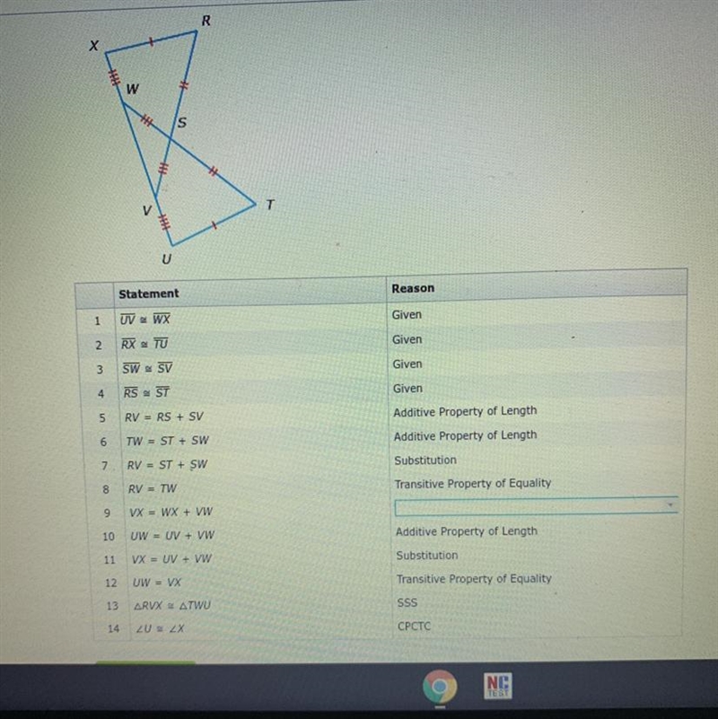 PLEASE HELP ME ON THIS I AM BEGGING YALL!! PLEASE answer choices: 1. Additive property-example-1