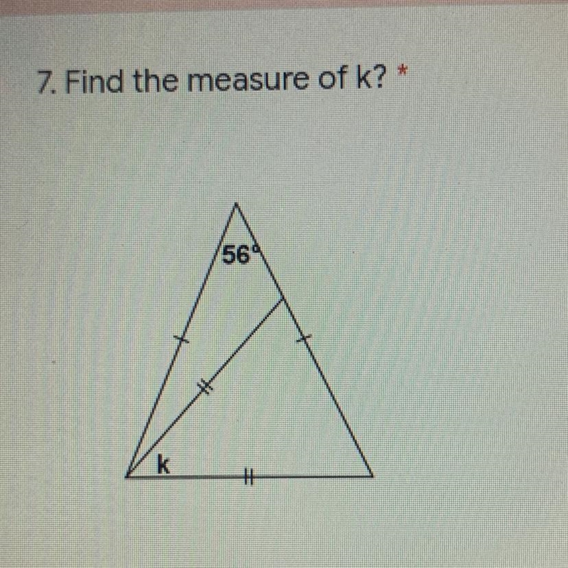 Find the measure of k-example-1