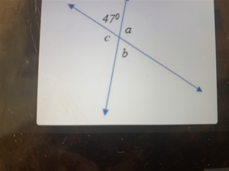 What is the mesaure of angle a-example-1