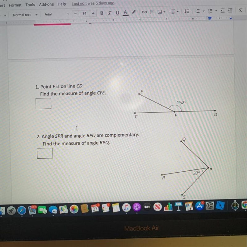 Help me please!!!!! I need help with angles-example-1