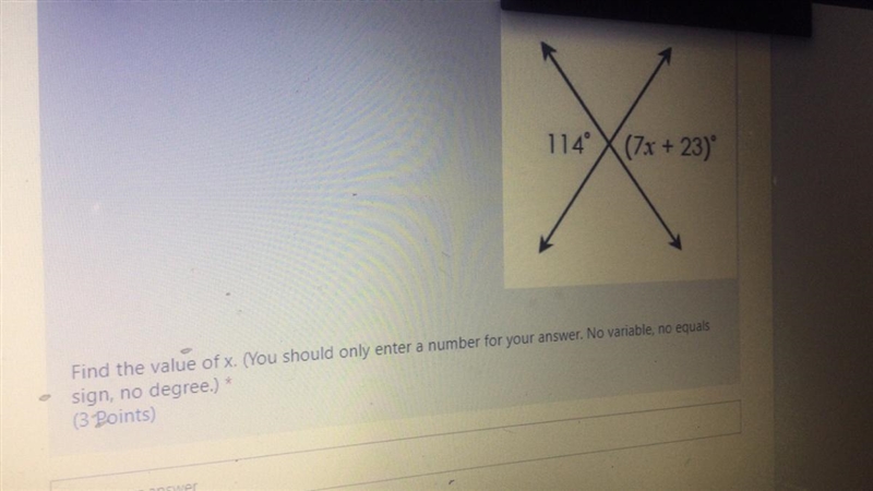 Find the value of x-example-1